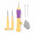 Punch needle set embroidery and needle craft tool kit for DIY art Pakistan