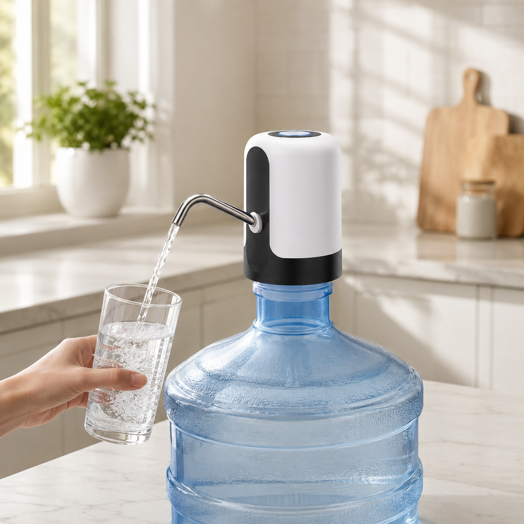 Automatic water dispenser pump portable bottle water pump for home and office Pakistan