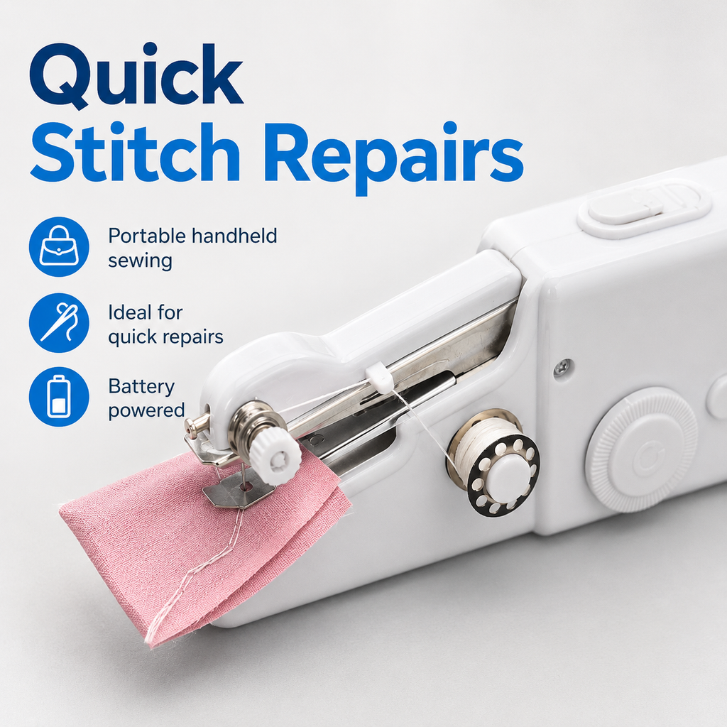 Handheld sewing machine compact portable stitching tool fabric repair Pakistan