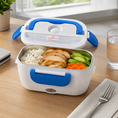 Electric lunch box portable food warmer for office and travel Pakistan