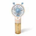 Portable handheld mist spray fan personal cooling for summer Pakistan